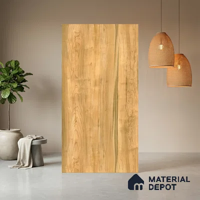 Wooden Look LM 13951 8 ft x 4 ft Texture Finish Decorative Laminate - 1 mm | Suitable for TV Unit, Wardrobe, Kitchen Cabinets