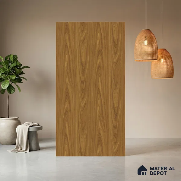 Wooden Look LM 17407 Majestic Oak 10 ft x 4 ft Texture Finish Decorative Laminate - 1 mm | Suitable for TV Unit, Wardrobe, Kitchen Cabinets