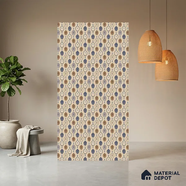 Patterned Look LM 21329 8 ft x 4 ft Texture Finish Decorative Laminate - 1 mm | Suitable for Bedroom, TV Unit, Wardrobe
