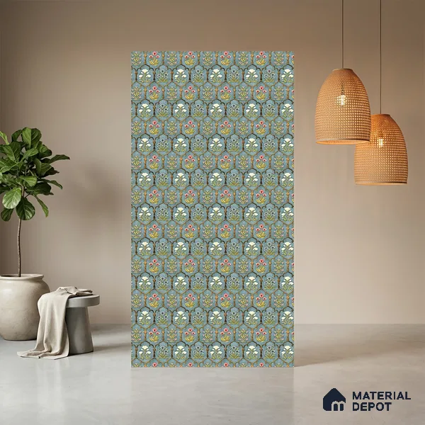 Patterned Look LM 21330 8 ft x 4 ft Texture Finish Decorative Laminate - 1 mm | Suitable for Bedroom, TV Unit, Wardrobe
