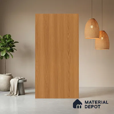 Wooden Look LM 21335 Classy Oak 8 ft x 4 ft Texture Finish Decorative Laminate - 1 mm | Suitable for TV Unit, Wardrobe, Kitchen Cabinets