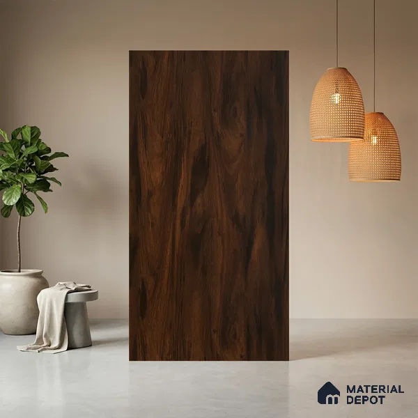 Wooden Look LM 21357 Truffed Figurato 8 ft x 4 ft Matte Finish Decorative Laminate - 1 mm | Suitable for TV Unit, Wardrobe, Kitchen Cabinets