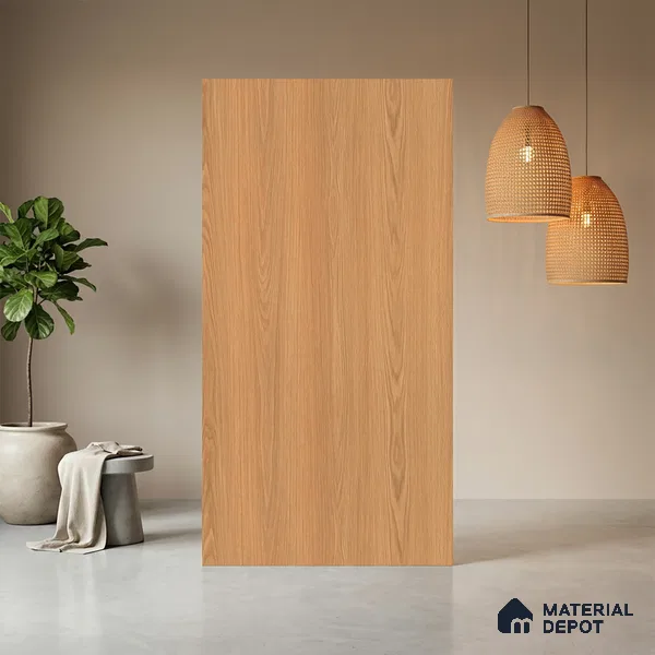 Wooden Look LM 21358 Sober Oak 8 ft x 4 ft Matte Finish Decorative Laminate - 1 mm | Suitable for TV Unit, Wardrobe, Kitchen Cabinets