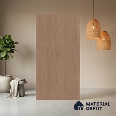 Wooden Look LM 21364 Monarchial Walnut 8 ft x 4 ft Texture Finish Decorative Laminate - 1 mm | Suitable for TV Unit, Wardrobe, Kitchen Cabinets