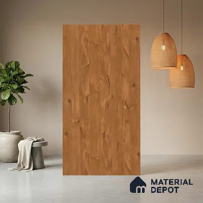 Wooden Look LM 21404 Egger Oak 8 ft x 4 ft Texture Finish Decorative Laminate - 1 mm | Suitable for TV Unit, Wardrobe, Kitchen Cabinets