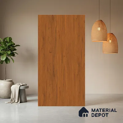 Wooden Look LM 21405 Canadian Maple 8 ft x 4 ft Texture Finish Decorative Laminate - 1 mm | Suitable for TV Unit, Wardrobe, Kitchen Cabinets