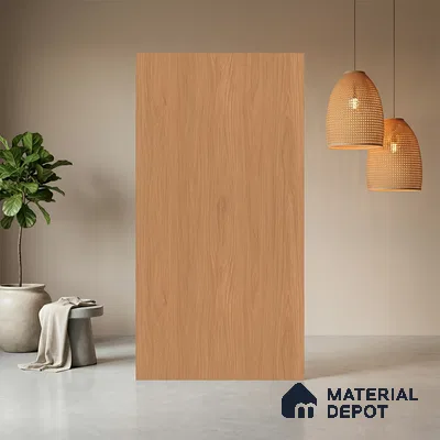 Wooden Look LM 21423 Monarchial Walnut 8 ft x 4 ft Texture Finish Decorative Laminate - 1 mm | Suitable for TV Unit, Wardrobe, Kitchen Cabinets