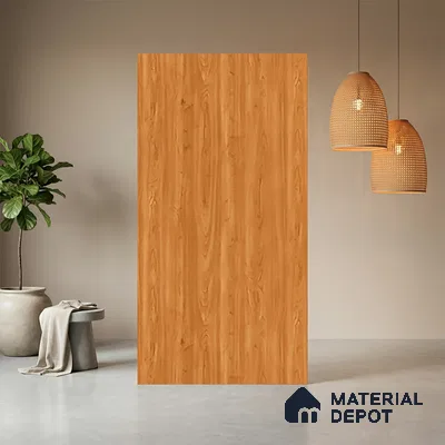 Wooden Look LM 21428 Crown Woody 8 ft x 4 ft Texture Finish Decorative Laminate - 1 mm | Suitable for TV Unit, Wardrobe, Kitchen Cabinets