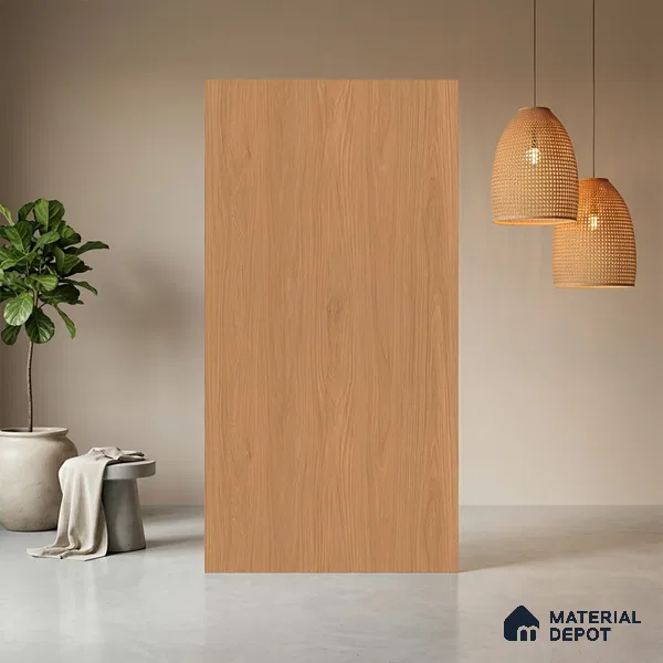 Wooden Look LM 21445 Monarchial Walnut 8 ft x 4 ft Texture Finish Decorative Laminate - 1 mm | Suitable for TV Unit, Wardrobe, Kitchen Cabinets