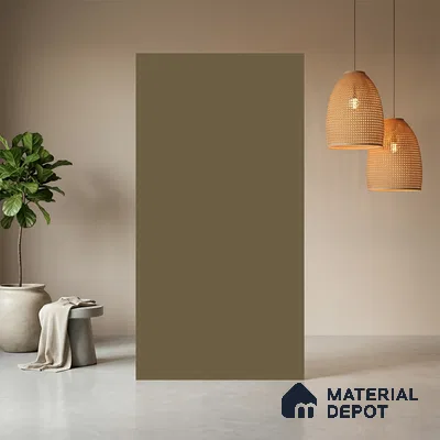 Sandy Brown Fluted Solid Color LM 23721 8 ft x 4 ft Matte Finish Decorative Laminate - 1 mm | Suitable for TV Unit,Wardrobe, Kitchen Cabinets