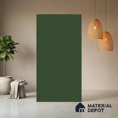 Aloe Vera Green Solid Colors Look LM 23723 8 ft x 4 ft Matte Finish Decorative Laminate - 1 mm | Suitable for Living Room, Kitchen, Office