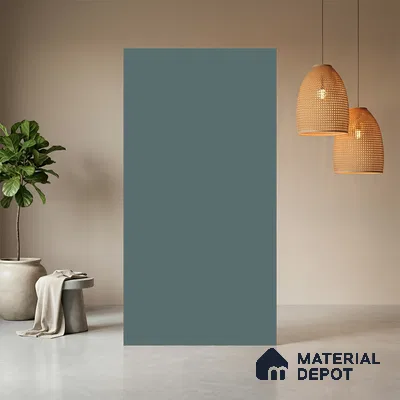 Sky Blue Solid Colors Look LM 23729 8 ft x 4 ft Matte Finish Decorative Laminate - 1 mm | Suitable for Living Room, Kitchen, Office
