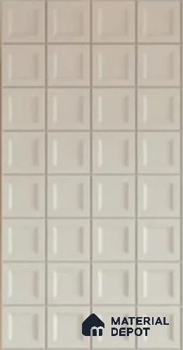Duco Paintable Step cut Design 8 ft x 4 ft HDHMR Panel - 12 mm