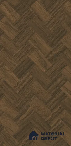 SU 5806 Dark Chevron Brown Suede Finish Decorative Laminate | Suitable for interior applications in Kitchen Cabinates, Furniture, Wardrobe - 1 mm