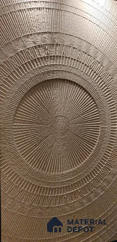 Duco Paintable Sunburst Carved 8 ft x 4 ft CNC Made HDHMR - 25 mm