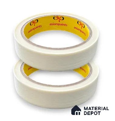 Masking tape Trugrip Super Paper, gum tape 40 meter Length (1 inch 2.4cms Pack of 8)