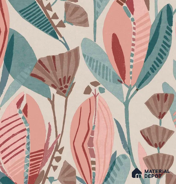 51243503 | 10 Meter x 21 Inch  Florals Look Wallpaper - 57 Sq. Ft.