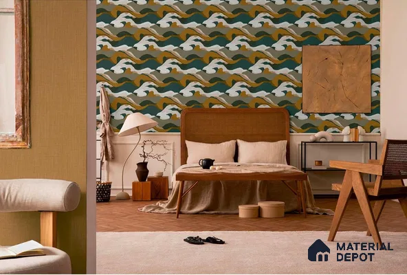 51244004 | 10 Meter x 21 Inch  Patterned Look Wallpaper - 57 Sq. Ft.