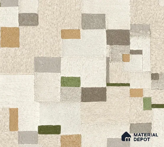 Multicolor | 10 Meter x 21 Inch  Patterned Look Wallpaper - 57 Sq. Ft.