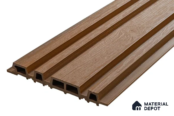 PN 06686 Q (218 x 25 x 2895) mm WPC Cladding Exterior Wall Panel | 3 inch Screw for Framing (5 x 75) mm | 1.5 inch Screw for Profile Fixing (6 x 38) mm