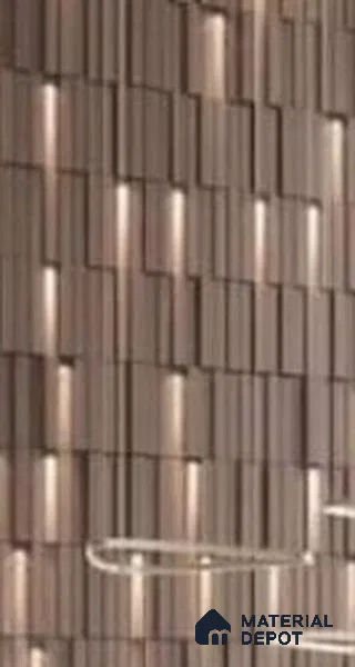 Duco Paintable Vertical Ribbed 8 ft x 4 ft CNC Made HDHMR Panel - 30 mm