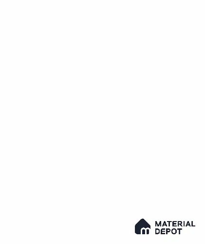 Pure White Solid Colors Look LM 21770 8 ft x 4 ft Matte Finish Decorative Laminate - 1 mm | Suitable for Living Room, Kitchen, Office