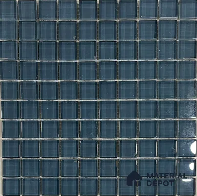 Mosaic Wall Tile TL 03492 B Glass 280x280 mm (25x25 mm) Glossy Finish Porcelain Tile - 8 mm (Sample)