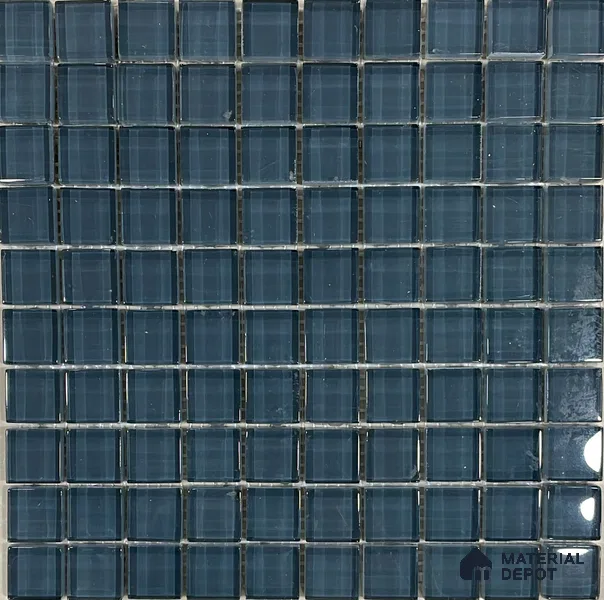 Mosaic Wall Tile TL 03492 B Glass 280x280 mm (25x25 mm) Glossy Finish Porcelain Tile - 8 mm (Sample)