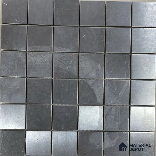 Mosaic Wall Tile TL 03493 Metal 300x300 mm (48x48 mm) Matte Finish Porcelain Tile - 8 mm (Sample)