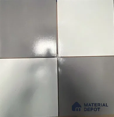 Cool Roof Floor Tile TL 05002 B Grey 1 ft x 1 ft Ceramic Matte Finish - 11 mm | Suitable for Highlighter Walls, Foyer, Bathroom, Kitchen Wall & Backsplashes (Sample)