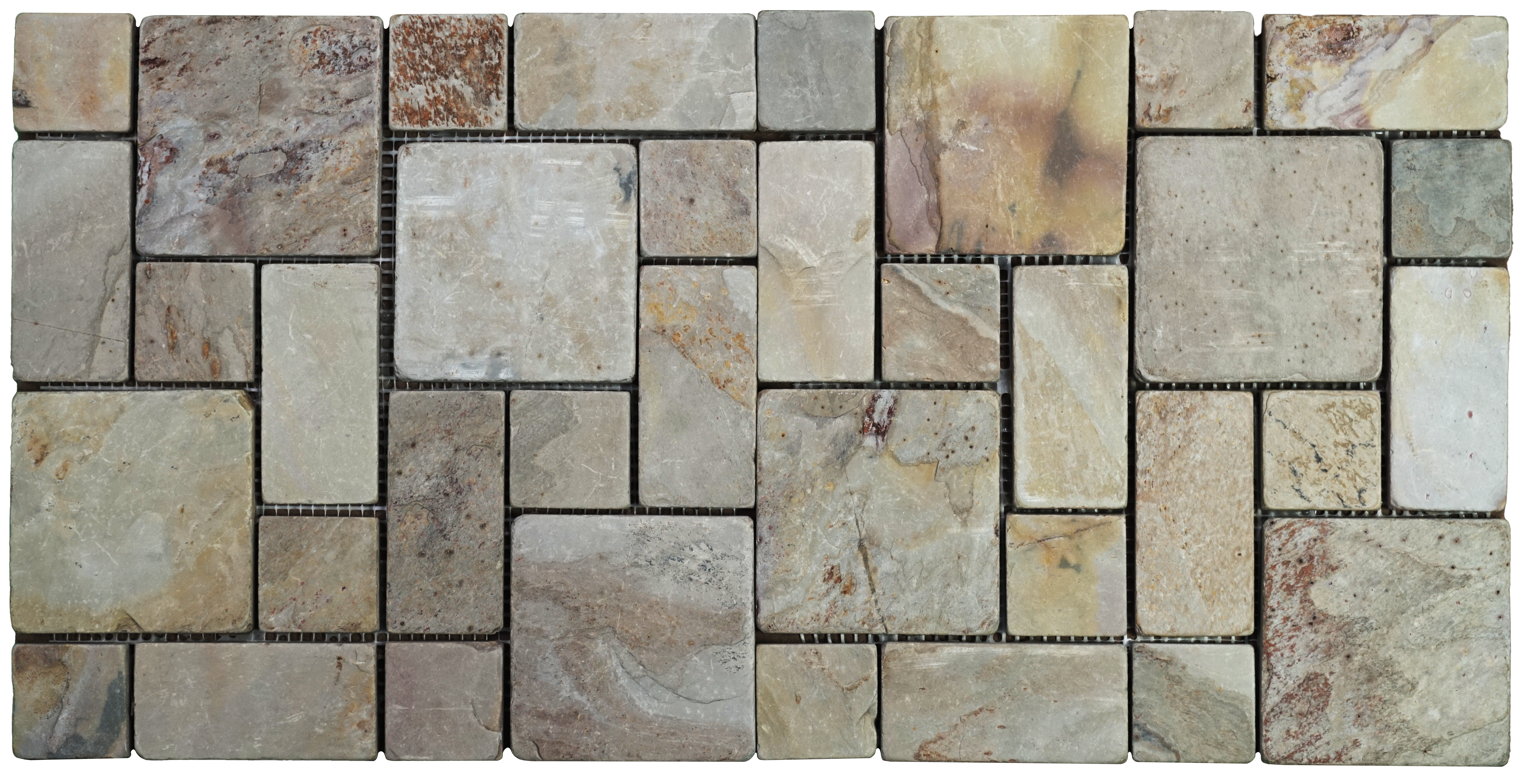 WL 00077 Autumn 300 x 300 mm Natural Stone Wall Cladding