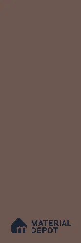 Plain Large Format Slab TL 12650 Epic Cocoa 8 ft x 2.62 ft White Fullbody Glossy Finish - 15 mm | Suitable for Counter Top, Table Top & Window Frame