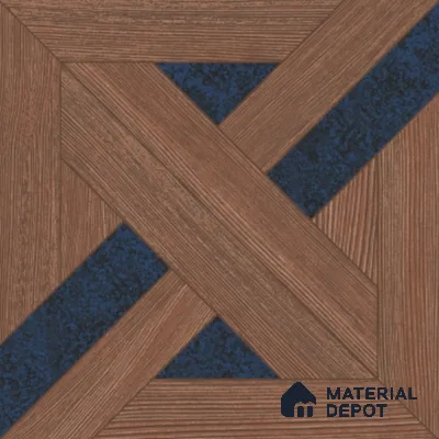 Moroccan Wall Tile TL 11788 | 1 ft x 1 ft Ceramic Matte Tile - 9 mm