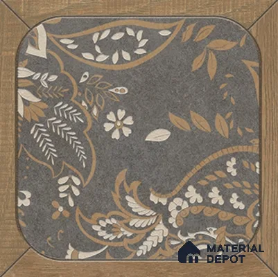 Moroccan Wall Tile TL 11795 | 1 ft x 1 ft Ceramic Matte Tile - 9 mm | Suitable For Bathroom, Balcony, Kitchen
