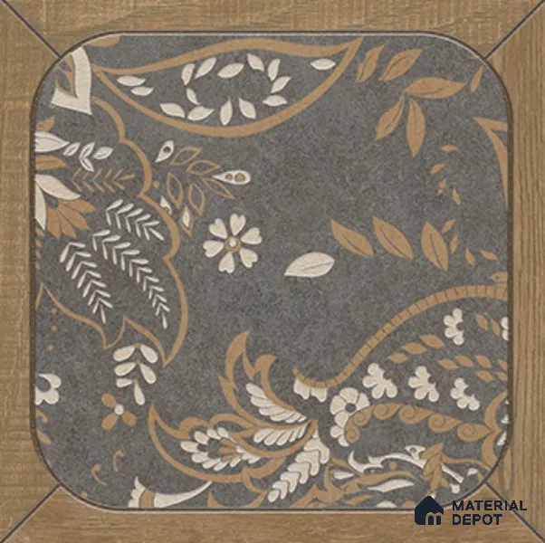 Moroccan Wall Tile TL 11795 | 1 ft x 1 ft Ceramic Matte Tile - 9 mm | Suitable For Bathroom, Balcony, Kitchen