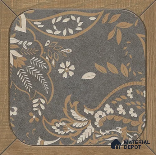 Moroccan Wall Tile TL 11795 | 1 ft x 1 ft Ceramic Matte Tile - 9 mm | Suitable For Bathroom, Balcony, Kitchen