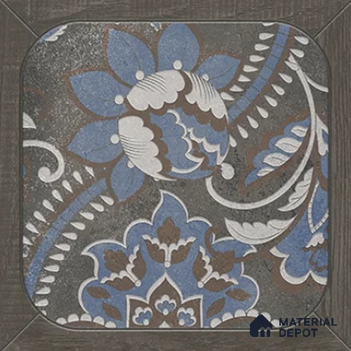 Moroccan Wall Tile TL 11793 | 1 ft x 1 ft Ceramic Matte Tile - 9 mm | Suitable For Bathroom, Balcony, Kitchen