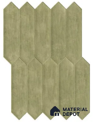 Subway Wall Tile TL 11810 D | 1 ft x 3 in Ceramic Glossy Tile - 9 mm