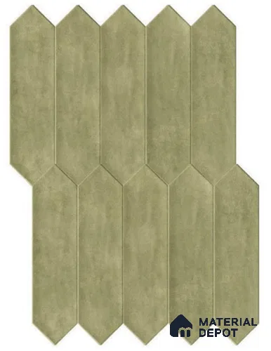 Subway Wall Tile TL 11810 D | 1 ft x 3 in Ceramic Glossy Tile - 9 mm