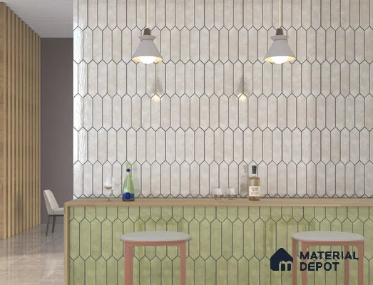Subway Wall Tile TL 11810 E | 1 ft x 3 in Ceramic Glossy Tile - 9 mm