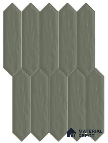 Subway Wall Tile TL 11810 M | 1 ft x 3 in Ceramic Glossy Tile - 9 mm