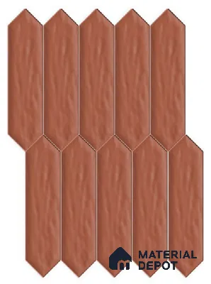 Subway Wall Tile TL 11810 P | 1 ft x 3 in Ceramic Glossy Tile - 9 mm