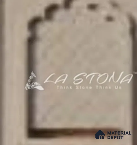 WL 00451 B Jarokha Cloud Crema Natural Stone Wall Cladding | 8 Inch x 12 Inch With 4 Inch x 12 Inch Pieces | Stone is a Natural Product, Please Expect Variation in Shades