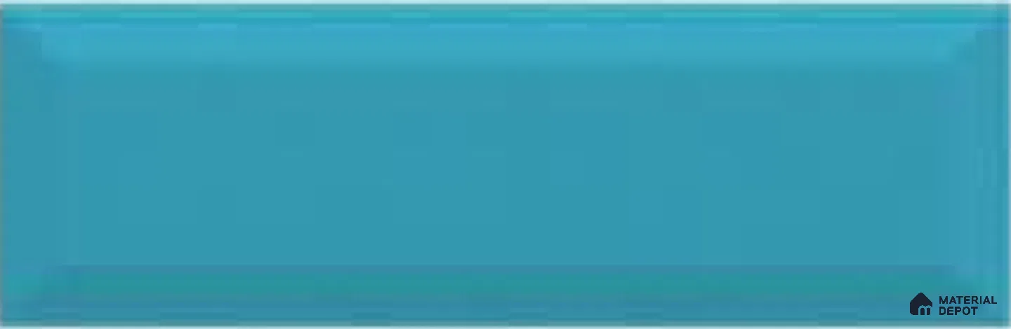 Subway Wall Tile TL 04967 P El Clasico Bevelled Navy Horizon 12 x 4 inch Ceramic Glossy Finish - 7.5 mm | Suitable for Highlighter Walls, Foyer, Bathroom, Kitchen Wall & Backsplashes (Sample)