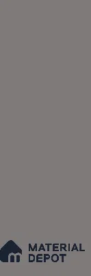 Plain Large Format Slab TL 12647 Epic Grey 8 ft x 2.62 ft White Fullbody Glossy Finish - 15 mm | Suitable for Counter Top, Table Top & Window Frame