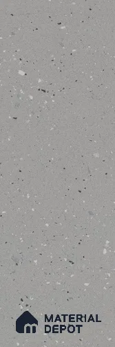Terrazzo Large Format Slab TL 12667 B Pallazio Steel 8 ft x 2.62 ft White Fullbody Matte Finish - 15 mm | Suitable for Counter Top, Table Top & Window Frame