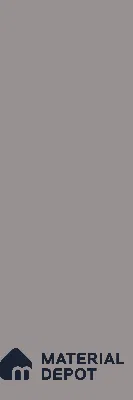 Plain Large Format Slab TL 12648 Epic Graphite 8 ft x 2.62 ft White Fullbody Matte Finish - 15 mm | Suitable for Counter Top, Table Top & Window Frame