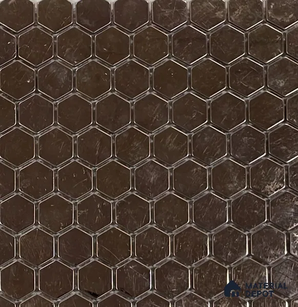 Mosaic Wall Tile TL 03500 Hexagonal 285x315 mm Glossy Finish Porcelain Tile - 8 mm (Sample)