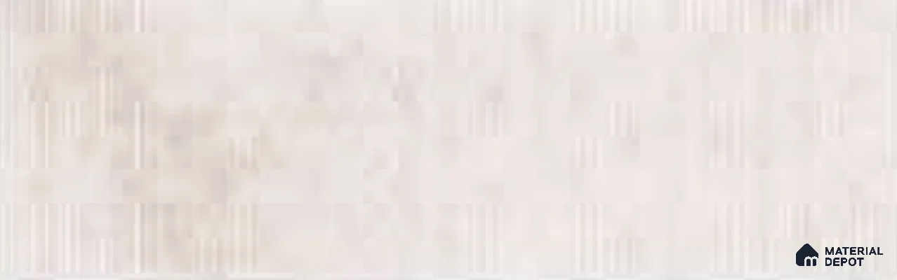 Subway Wall Tile TL 04969 C Colores Decor Minera Blanco 12 x 4 inch Ceramic Glossy Finish - 7.5 mm | Suitable for Highlighter Walls, Foyer, Bathroom, Kitchen Wall & Backsplashes (Sample)