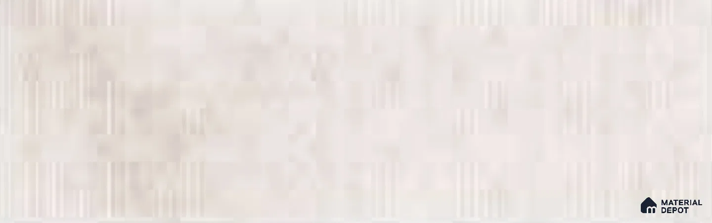 Subway Wall Tile TL 04969 C Colores Decor Minera Blanco 12 x 4 inch Ceramic Glossy Finish - 7.5 mm | Suitable for Highlighter Walls, Foyer, Bathroom, Kitchen Wall & Backsplashes (Sample)
